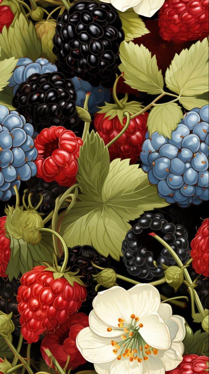 Country Patchwork: Diverse Berry Fusion Pack
